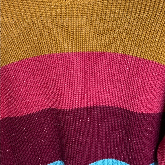 Farm Rio Bold Striped Sweater Dress - Picture 5 of 5